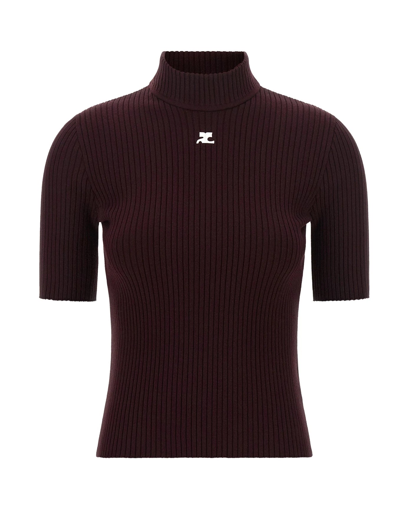 Courrèges Burgundy Sweater