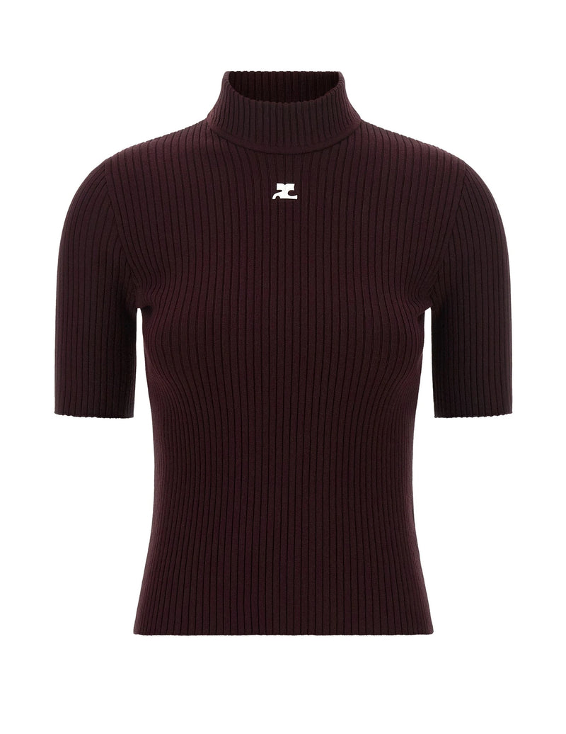 Courrèges Sweater in red, Viscose