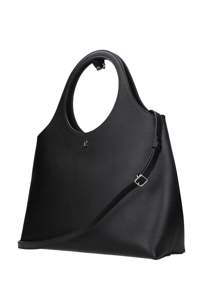 Courrèges Tote Bag in black — view 2