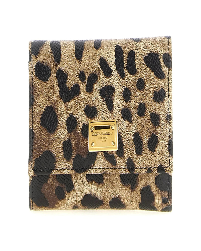 Dolce & Gabbana Wallet in multicolor, Calfskin Leather