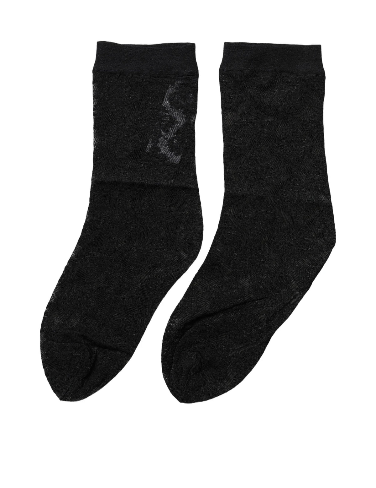 Dolce & Gabbana Ankle Sock in black, Nylon — view 2