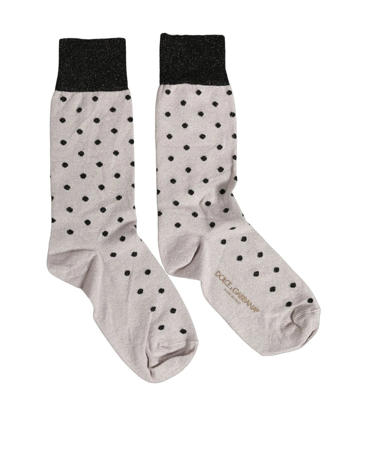Dolce & Gabbana Ankle Sock in gray, Viscose — view 4