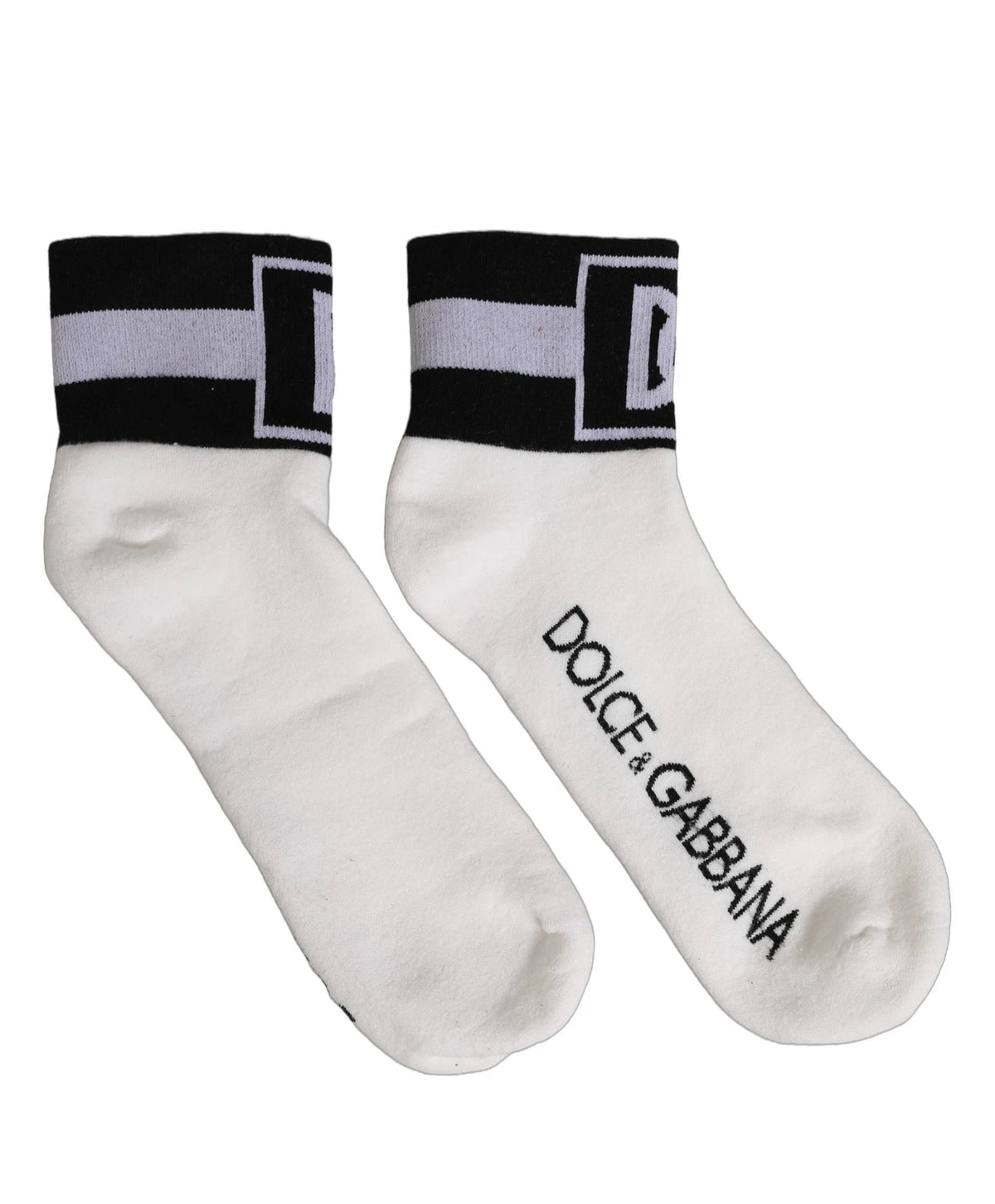 Dolce & Gabbana Ankle Sock in white — view 3