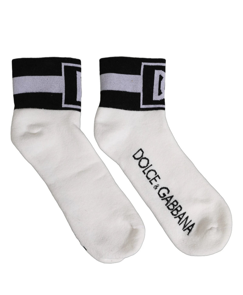 Dolce & Gabbana Ankle Sock in white — view 3