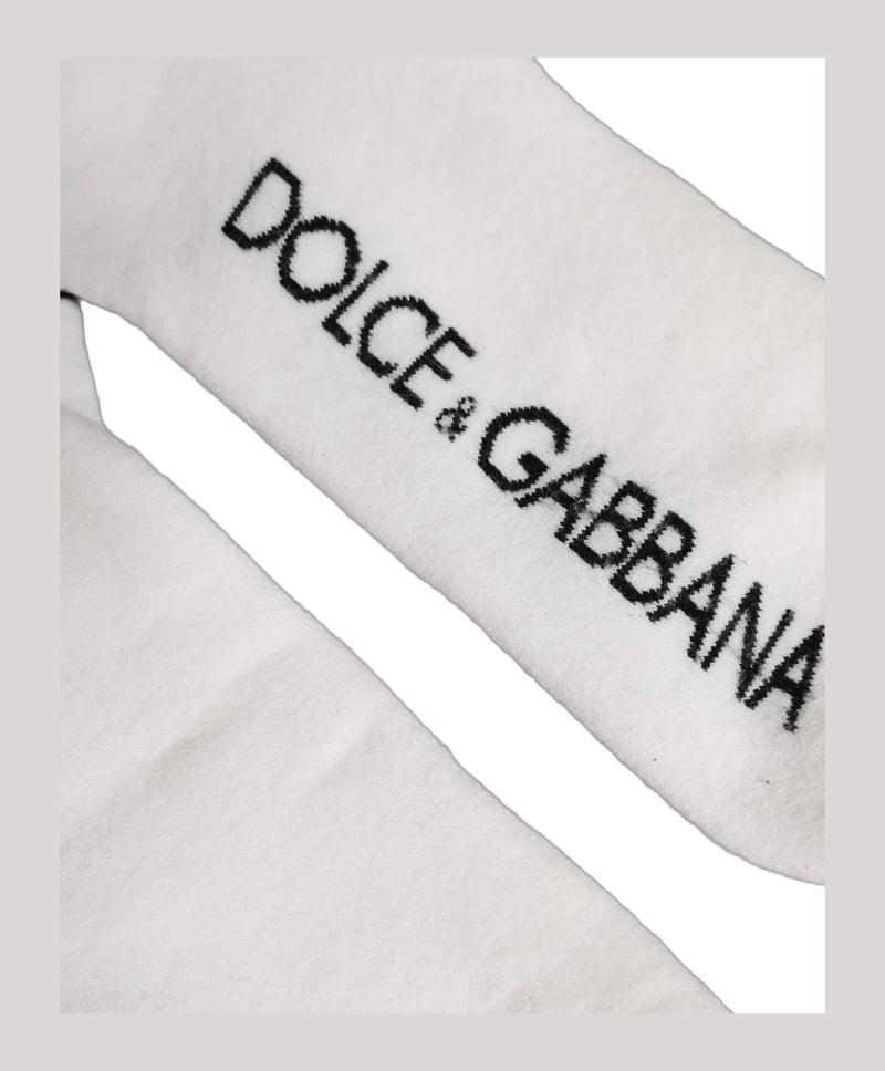 Dolce & Gabbana Ankle Sock in white — view 4