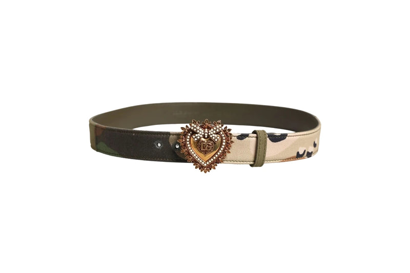 Dolce & Gabbana Belts in green, Cotton Calf — view 3