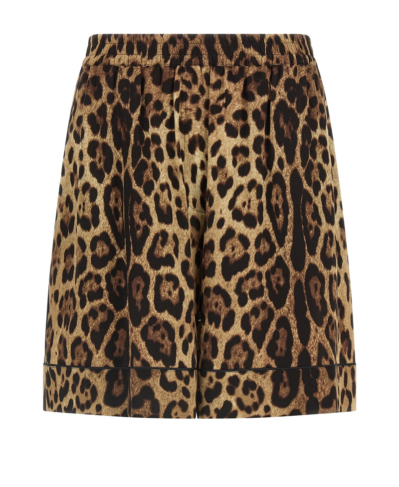 Dolce & Gabbana Bermuda in brown, Silk