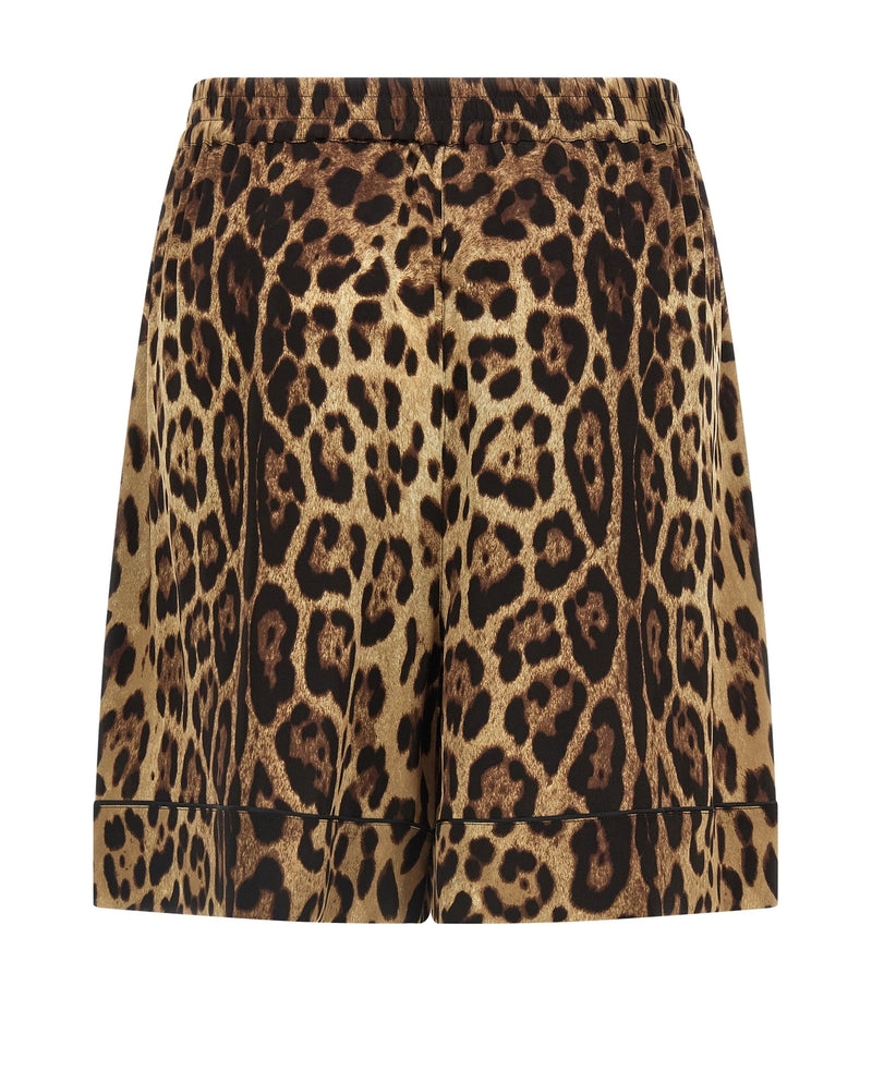 Dolce & Gabbana Bermuda in brown, Silk — view 2