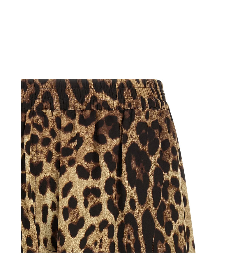 Dolce & Gabbana Bermuda in brown, Silk — view 3