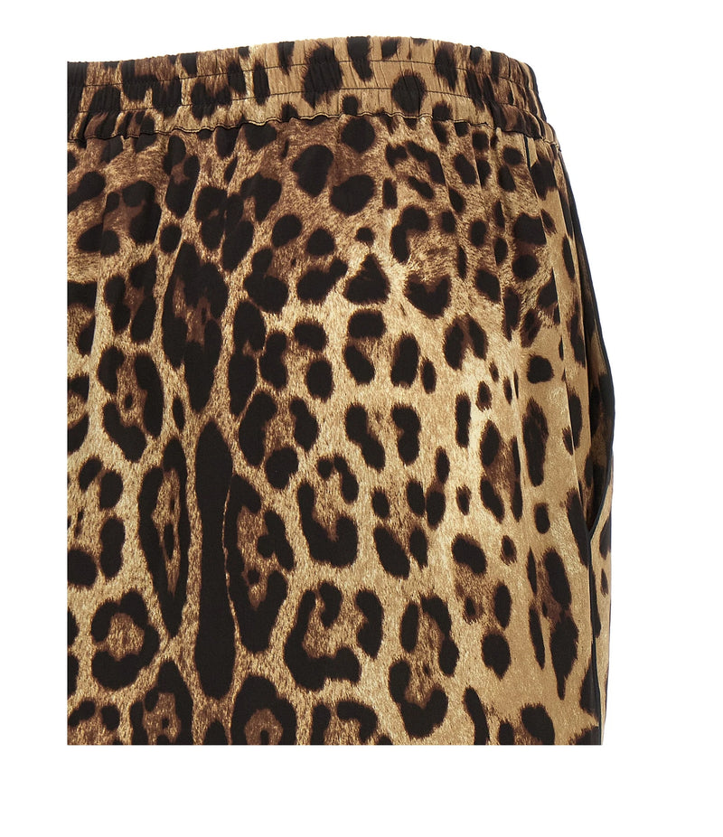 Dolce & Gabbana Bermuda in brown, Silk — view 4