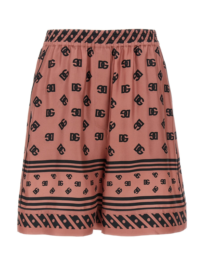 Dolce & Gabbana Bermuda in pink, Silk