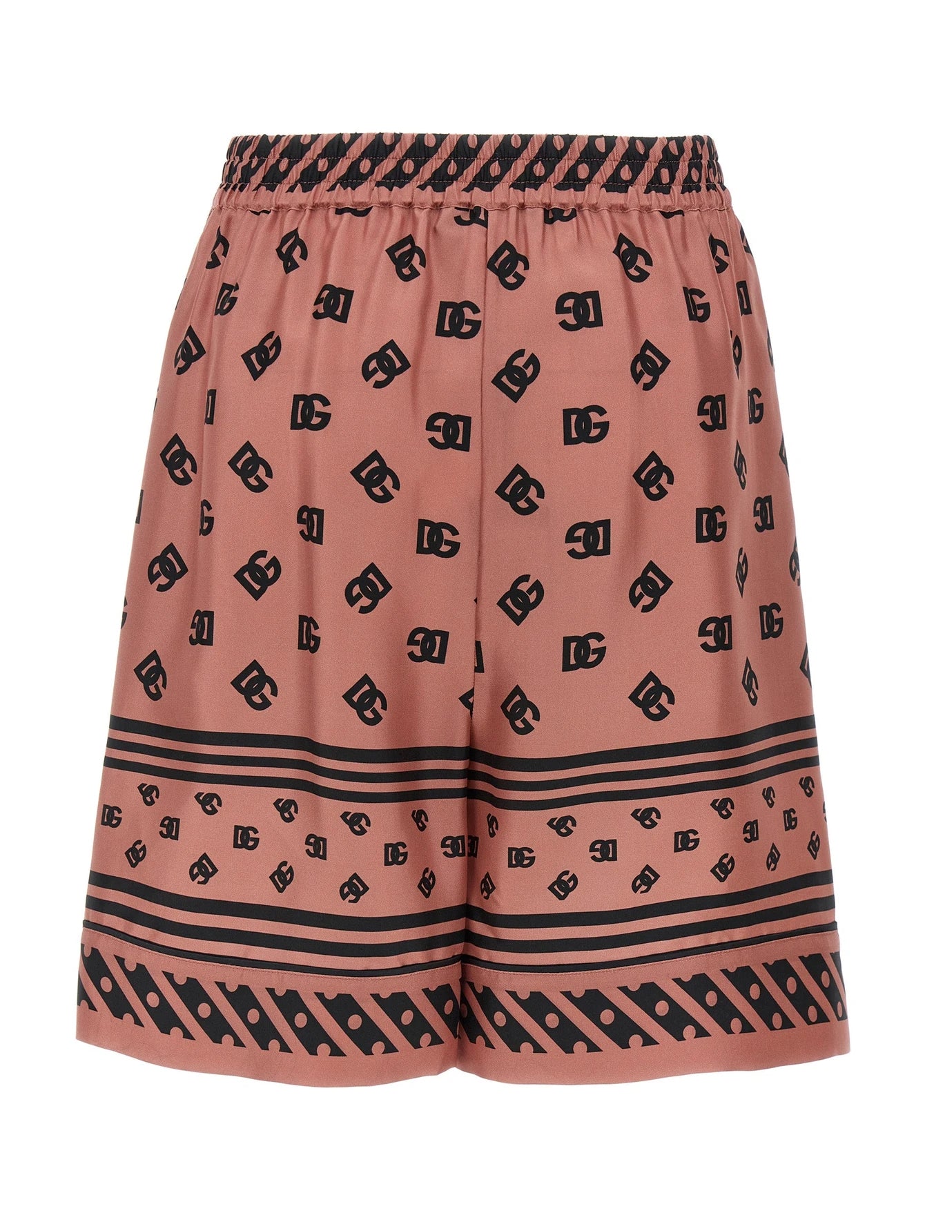 Dolce & Gabbana Bermuda in pink, Silk — view 2