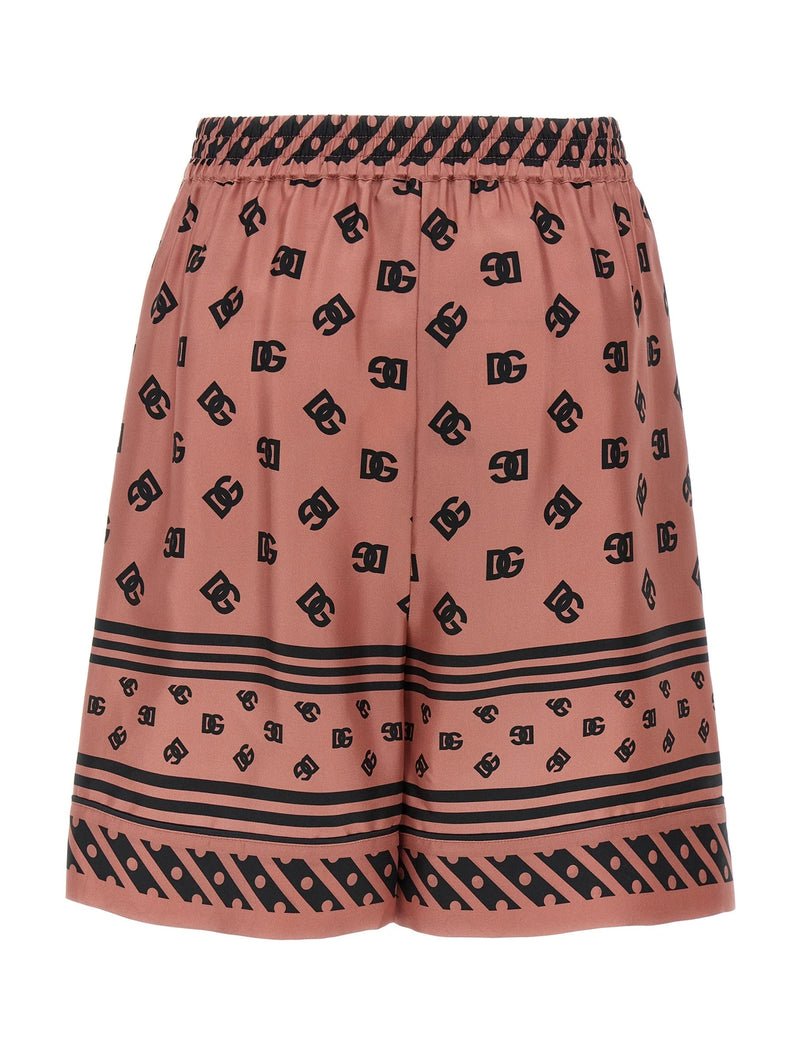 Dolce & Gabbana Bermuda in pink, Silk — view 2