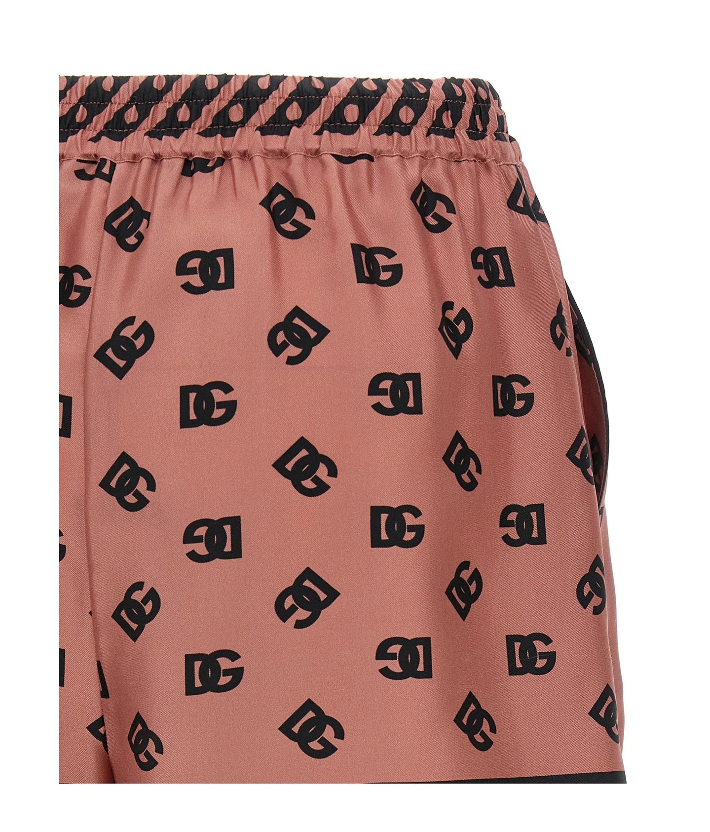 Dolce & Gabbana Bermuda in pink, Silk — view 4