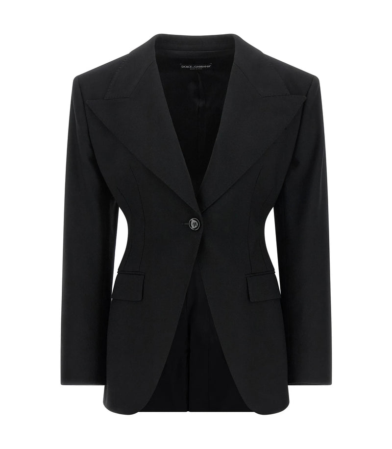 Dolce & Gabbana Blazer in black, Virgin Wool