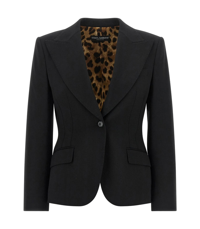 Dolce & Gabbana Blazer in black, Virgin Wool