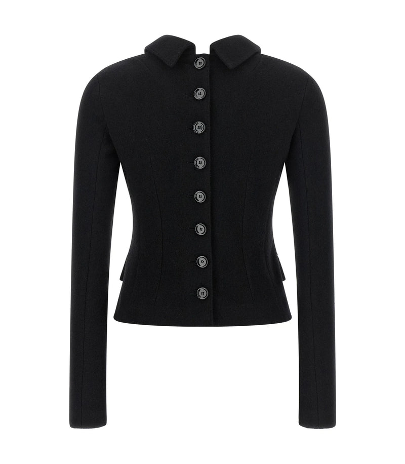 Dolce & Gabbana Blazer in black, Virgin Wool — view 2