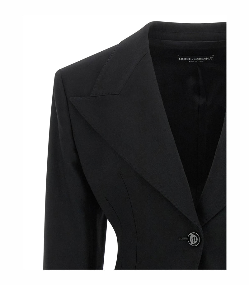 Dolce & Gabbana Blazer in black, Virgin Wool — view 3