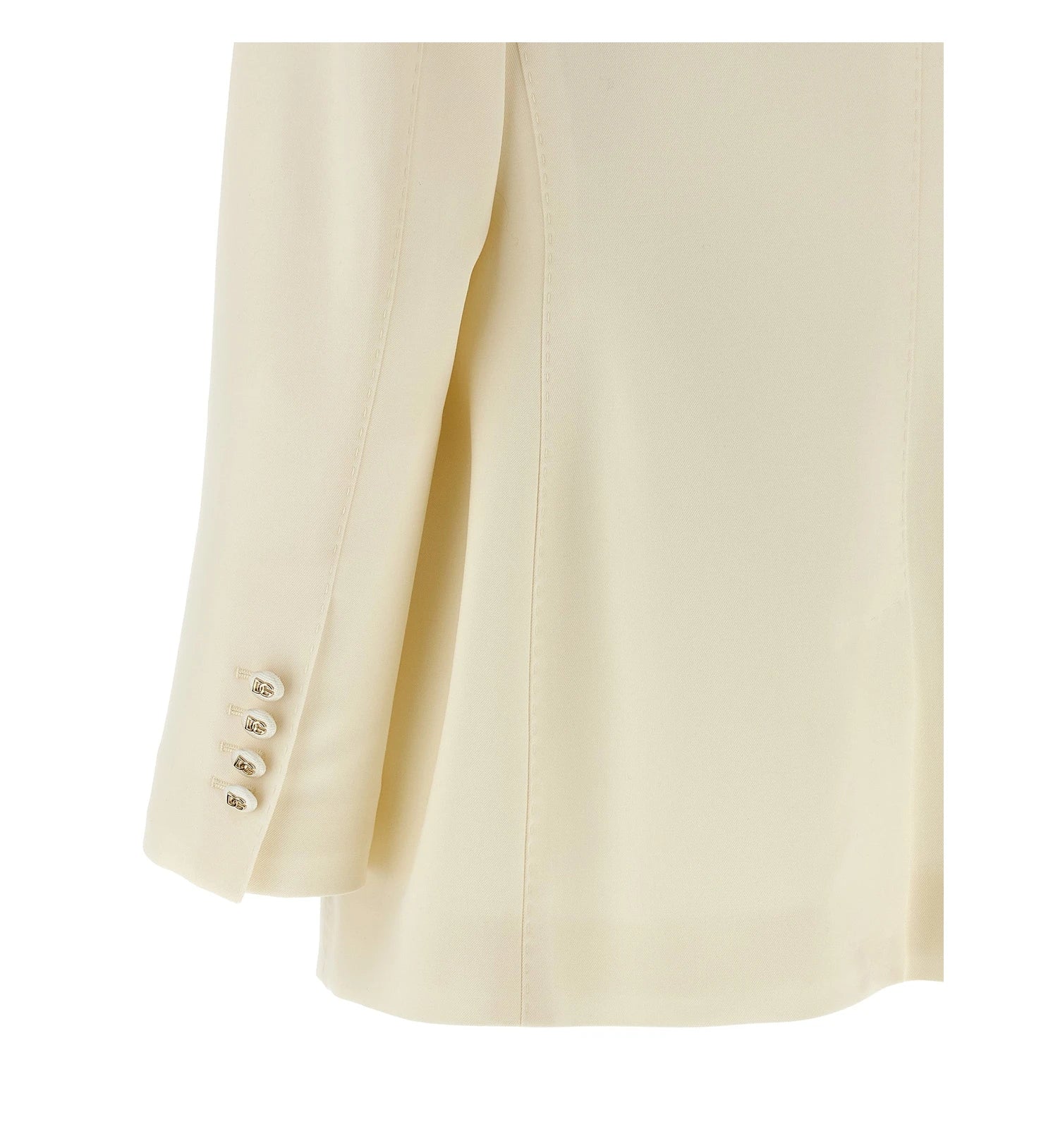 Dolce & Gabbana Blazer in white, Virgin Wool — view 4