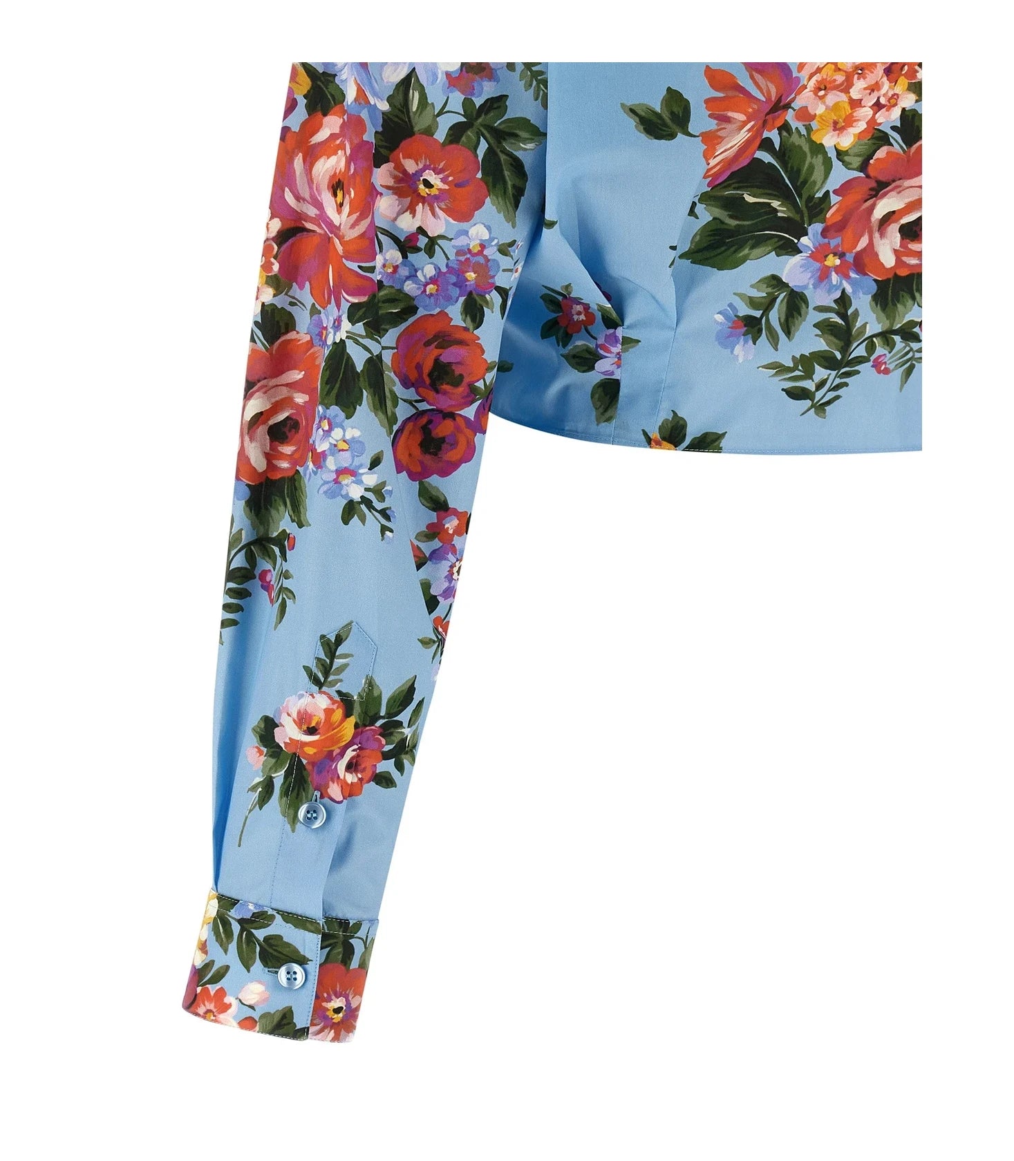 Dolce & Gabbana Blouse in blue, Cotton — view 4