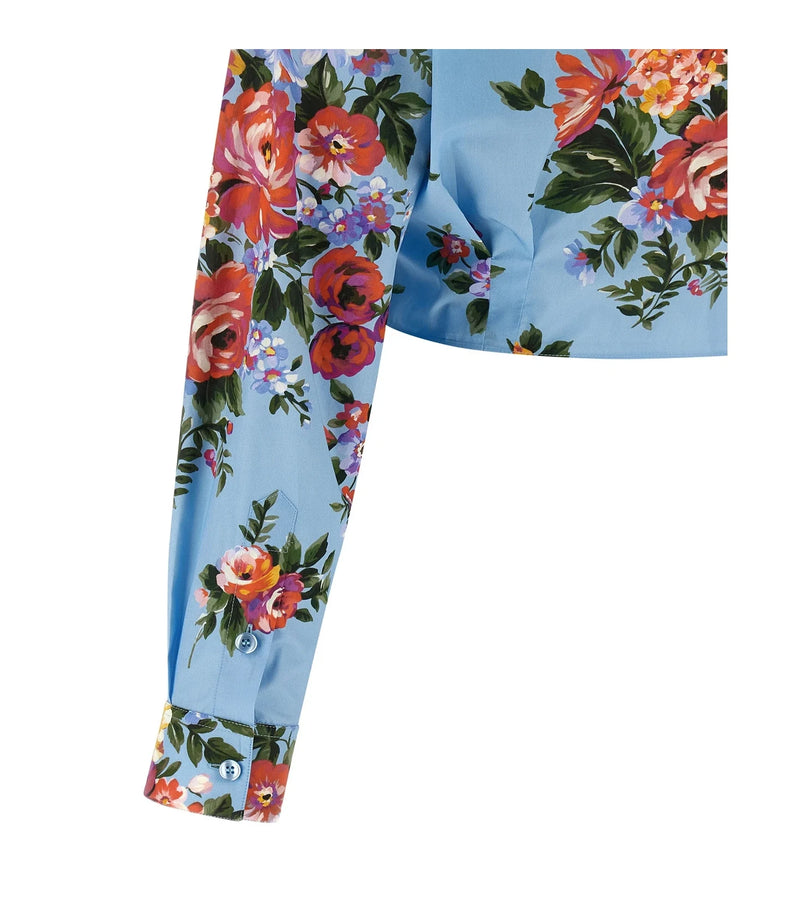 Dolce & Gabbana Blouse in blue, Cotton — view 4
