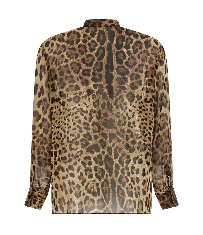 Dolce & Gabbana Blouse in brown, Silk — view 2