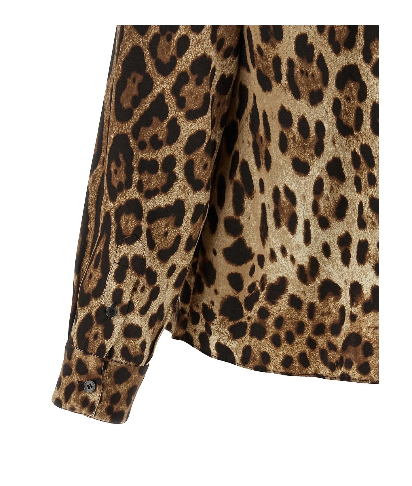 Dolce & Gabbana Blouse in brown, Silk — view 4