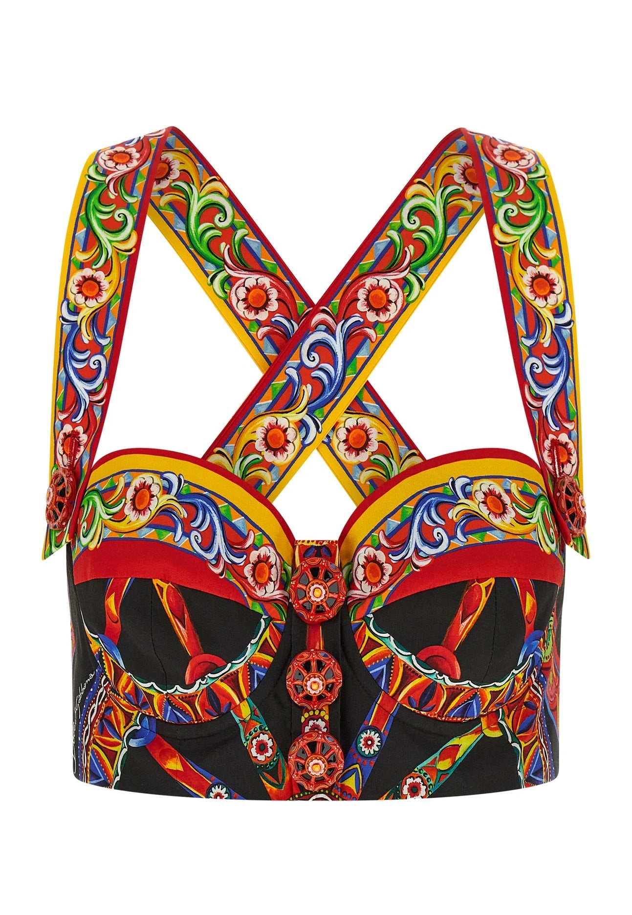 Dolce & Gabbana Blouse in multicolor, Cotton