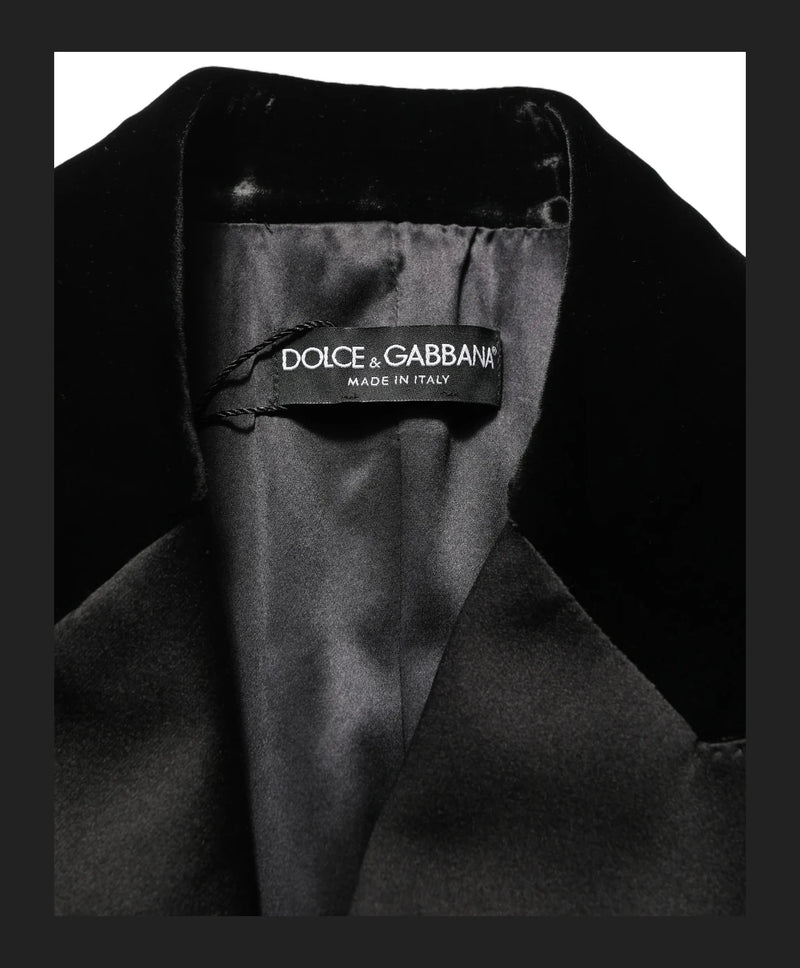 Dolce & Gabbana Bolero Jacket in black, Nylon Nylon