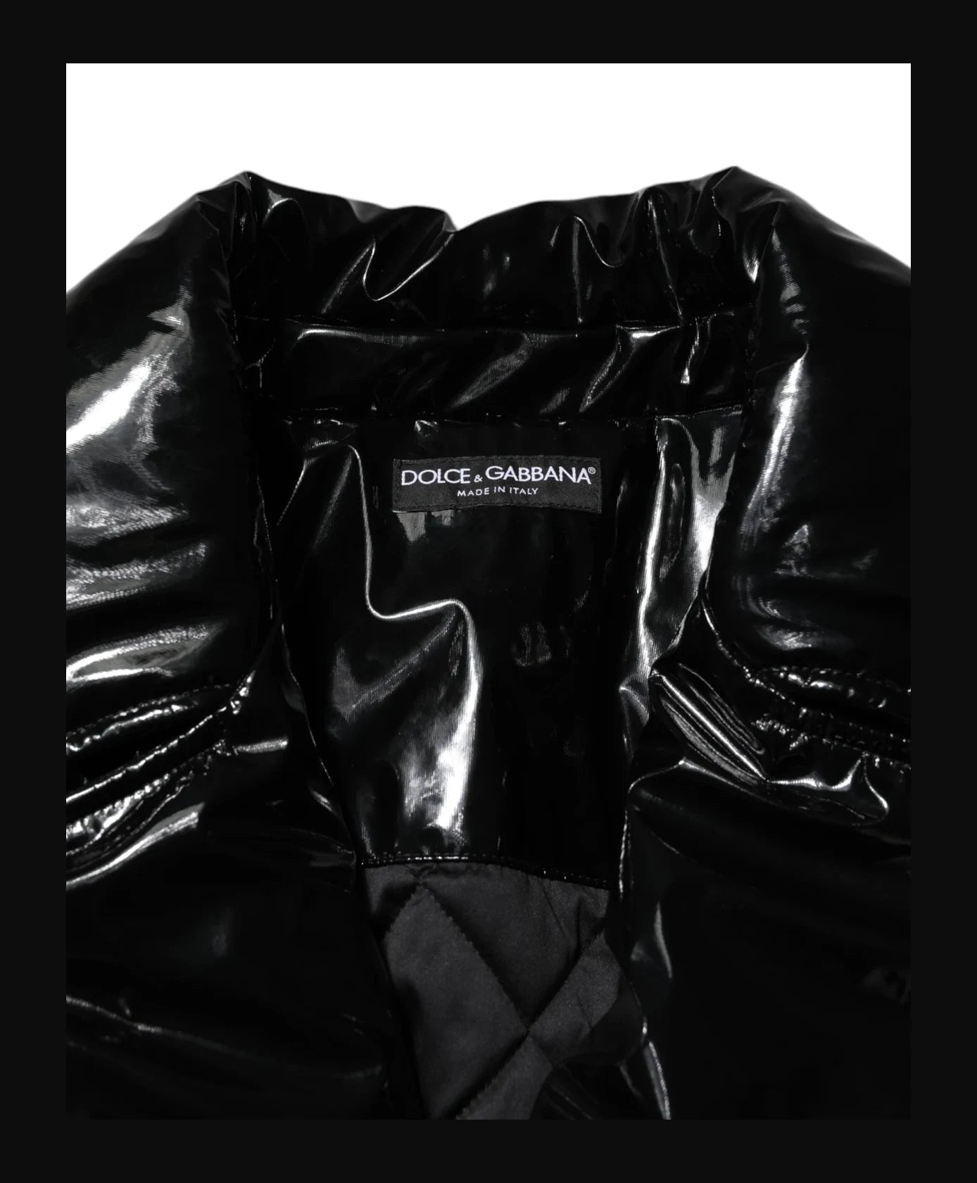 Dolce & Gabbana Bomber Jacket in black, Polyester — view 7