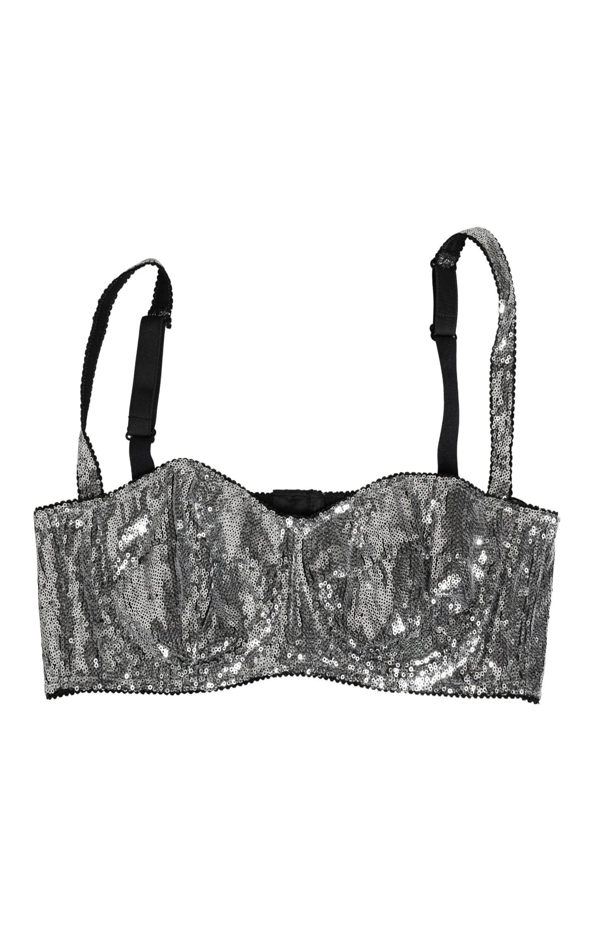 Dolce & Gabbana Bra in silver, Nylon Hook — view 2