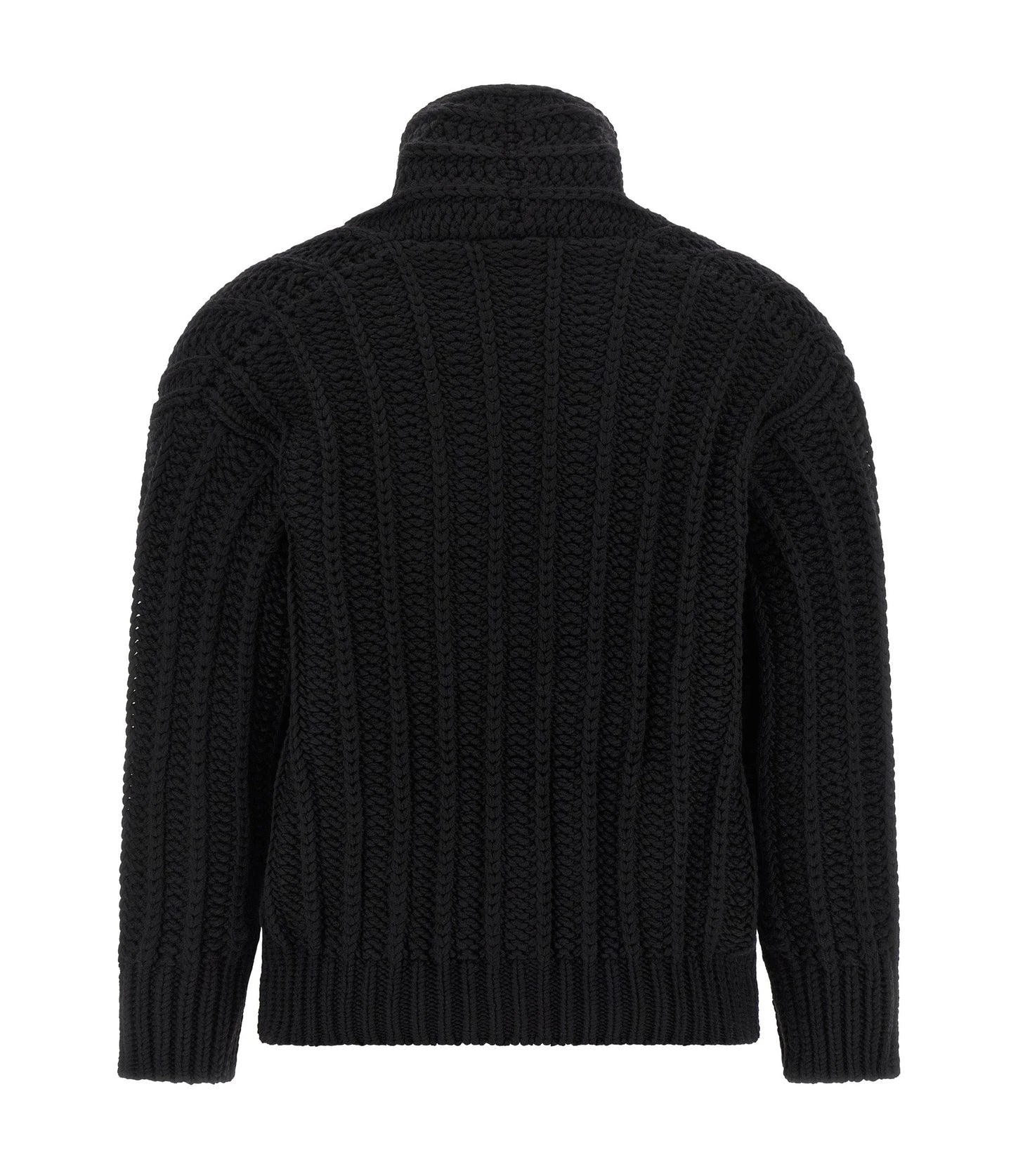 Dolce & Gabbana Cardigan in black, Virgin Wool — view 2