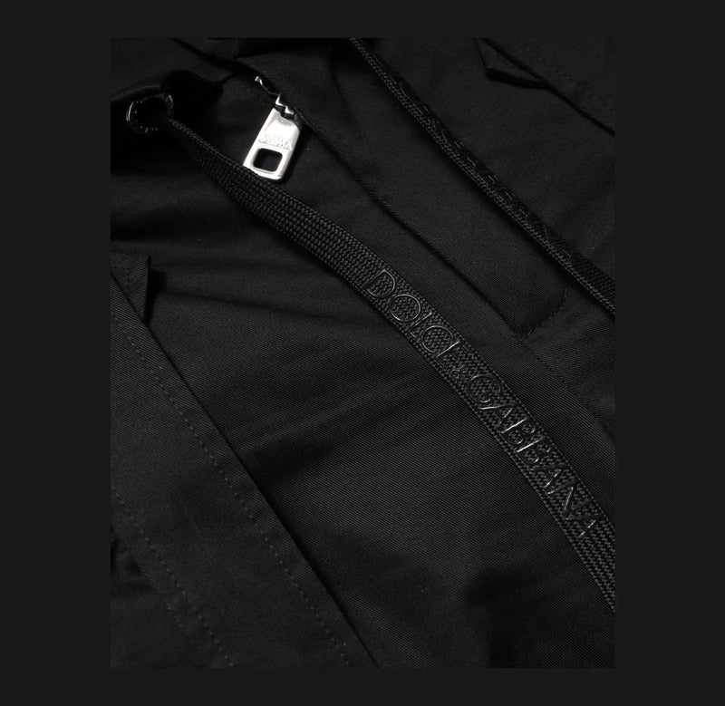 Dolce & Gabbana Cargo Pant in black, Cotton — view 8