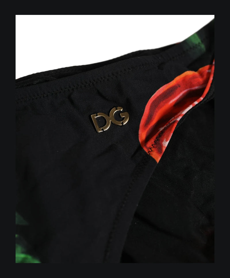 Dolce & Gabbana Classic Bikini in black, Nylon — view 4