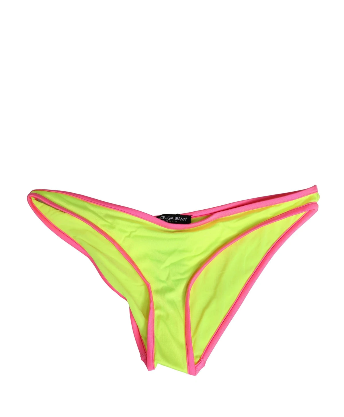 Dolce & Gabbana Classic Bikini in yellow, Nylon
