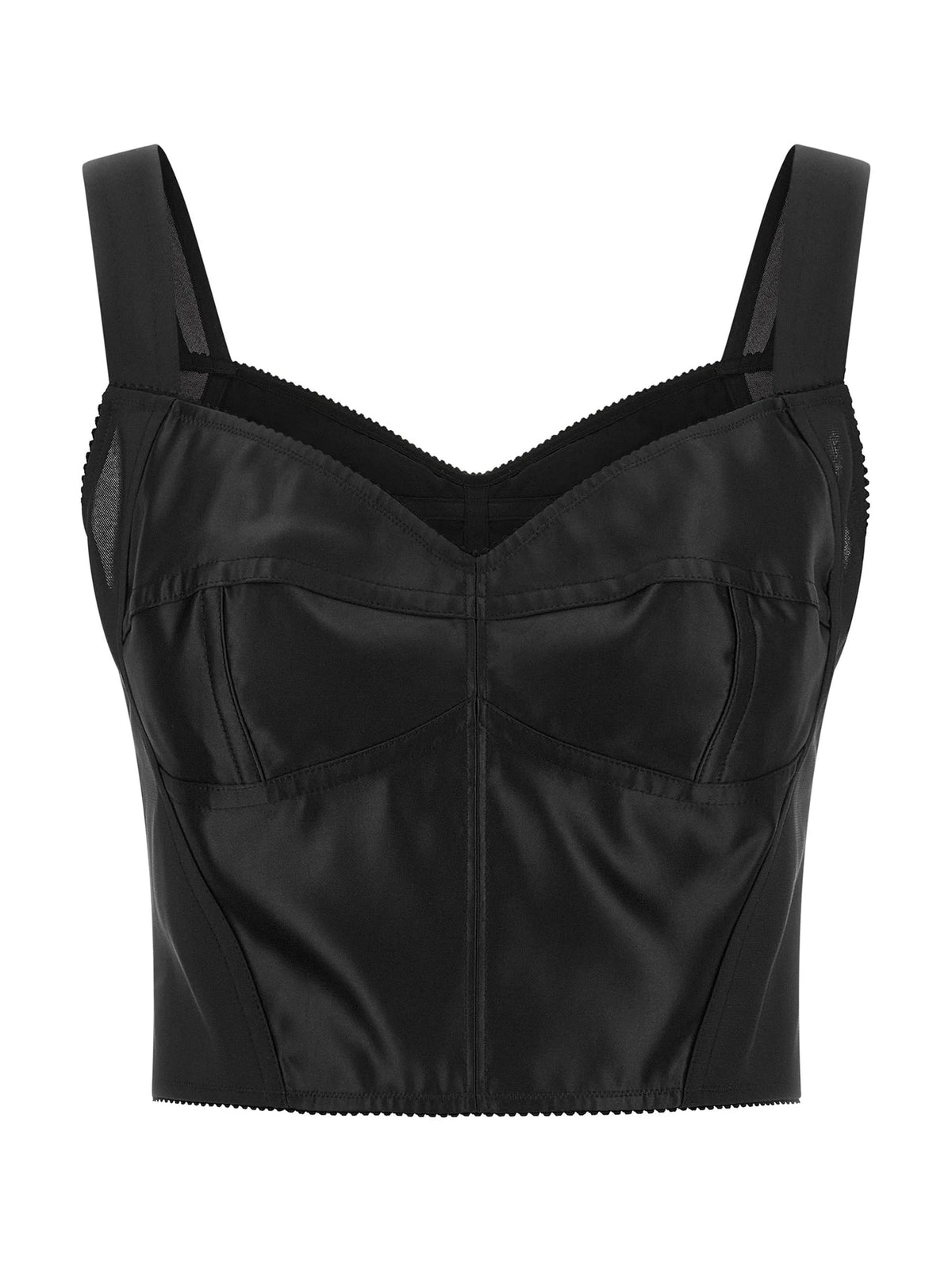 Dolce & Gabbana Corset Top in black