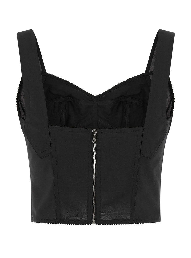Dolce & Gabbana Corset Top in black — view 2