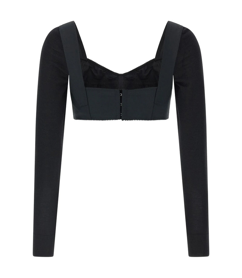 Dolce & Gabbana Corset Top in black — view 2