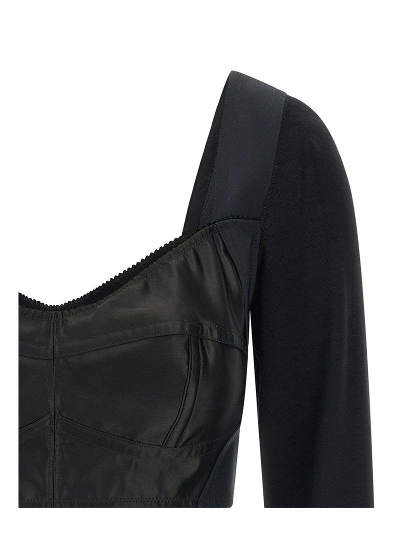 Dolce & Gabbana Corset Top in black — view 3