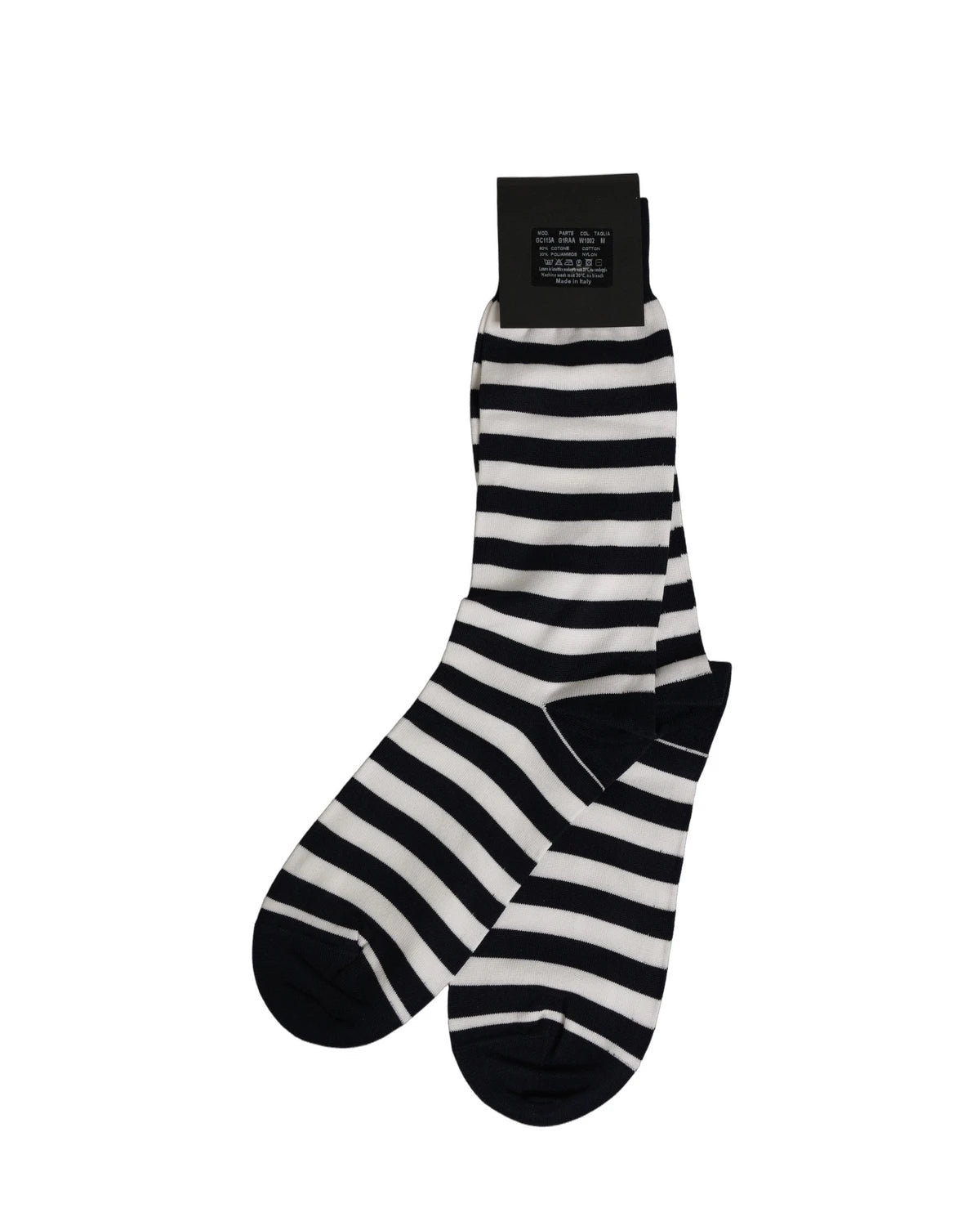 Dolce & Gabbana Crew Sock in black, Cotton — view 4