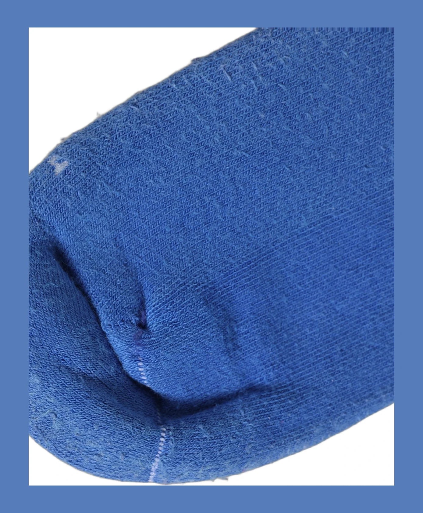 Dolce & Gabbana Crew Sock in blue, Cotton — view 5