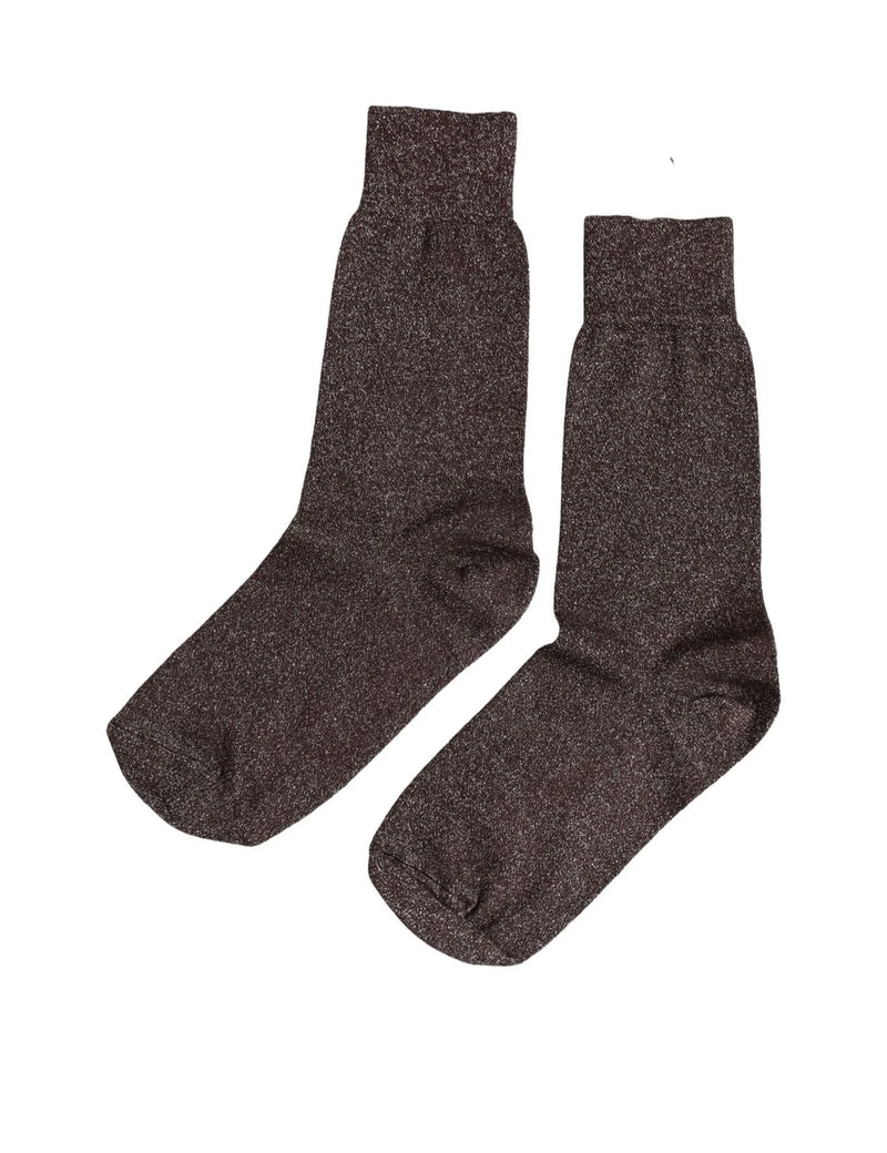 Dolce & Gabbana Crew Sock in brown, Viscose