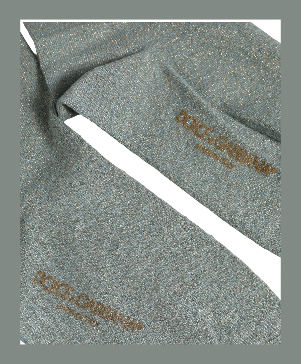 Dolce & Gabbana Crew Sock in gray, Viscose