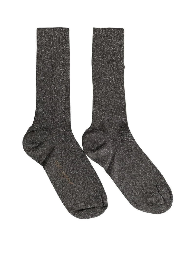 Dolce & Gabbana Crew Sock in gray, Viscose — view 2