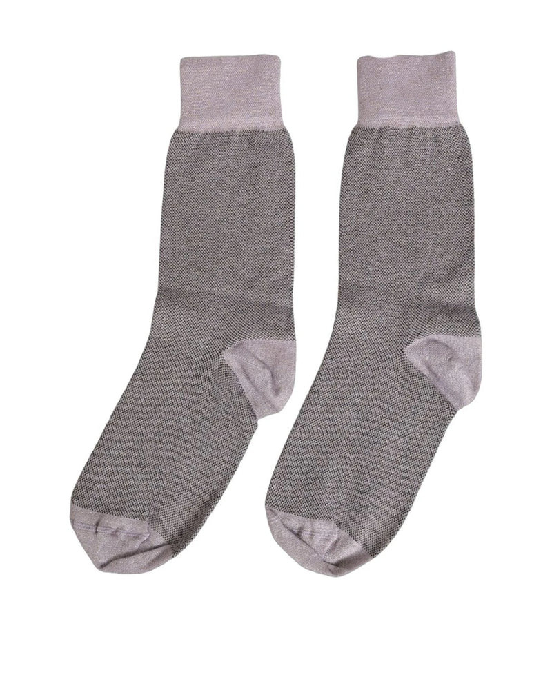 Dolce & Gabbana Crew Sock in gray, Viscose — view 2