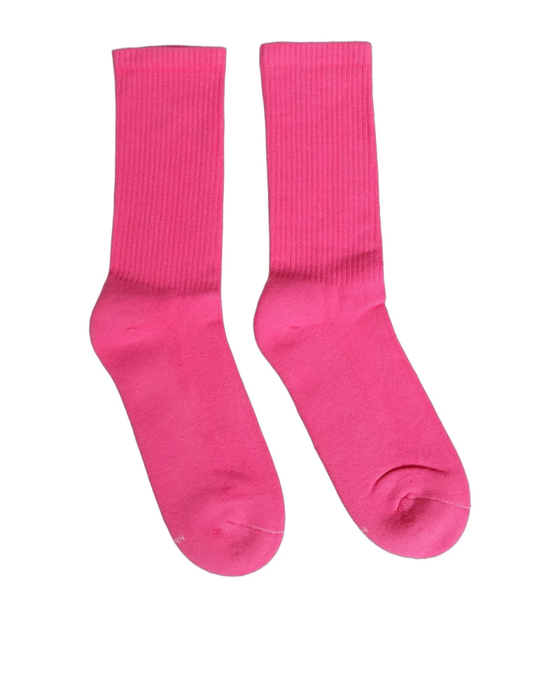 Dolce & Gabbana Crew Sock in pink, Cotton — view 3