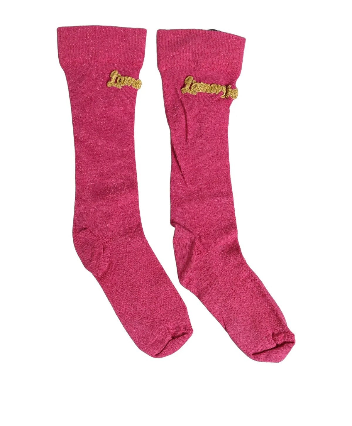 Dolce & Gabbana Crew Sock in pink — view 3