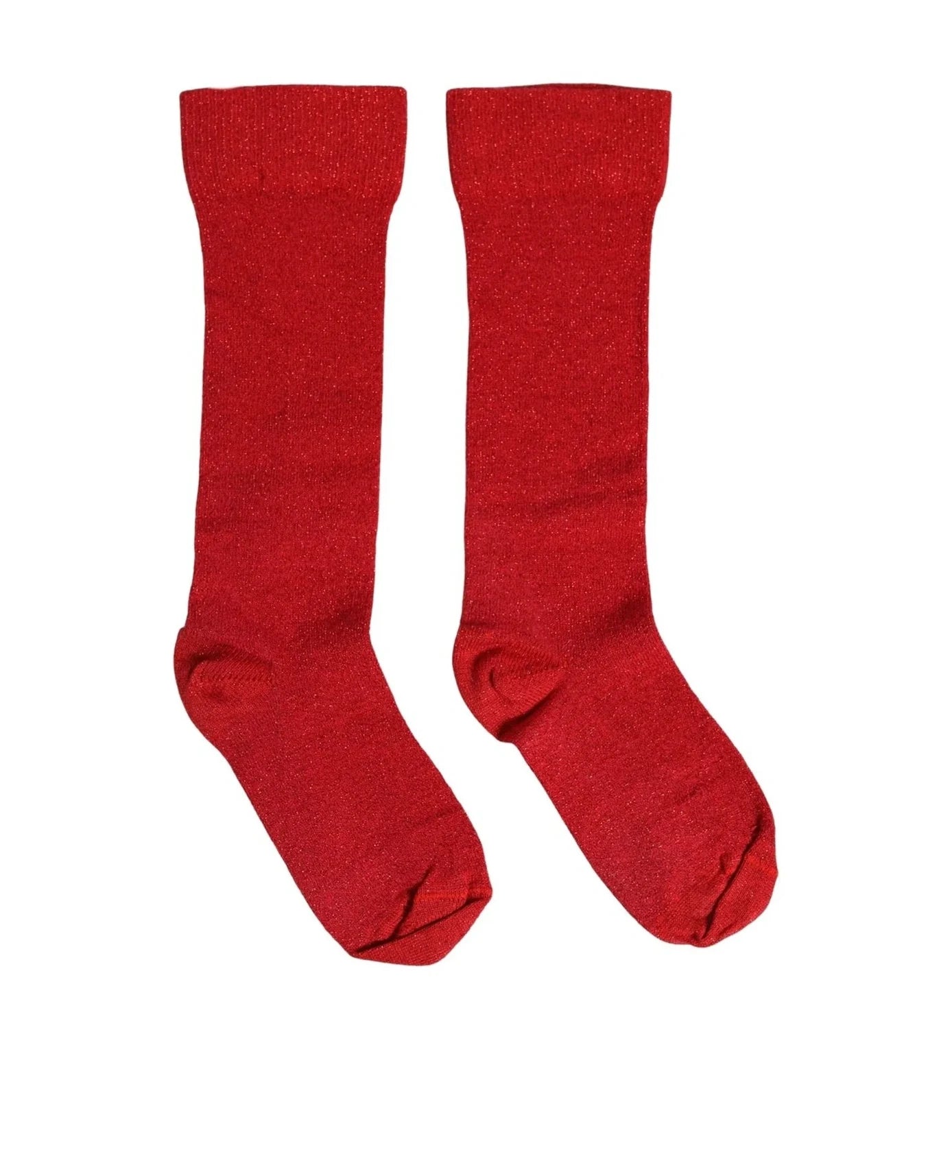 Dolce & Gabbana Crew Sock in red, Viscose — view 3