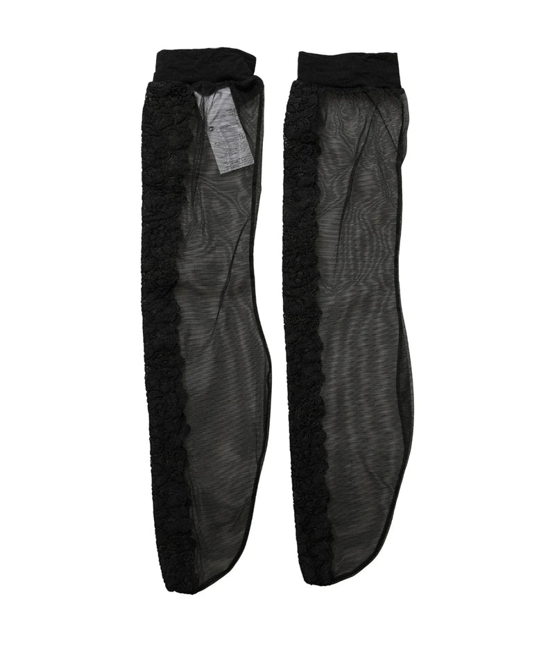 Dolce & Gabbana Dance Sock in black, Elastane — view 2