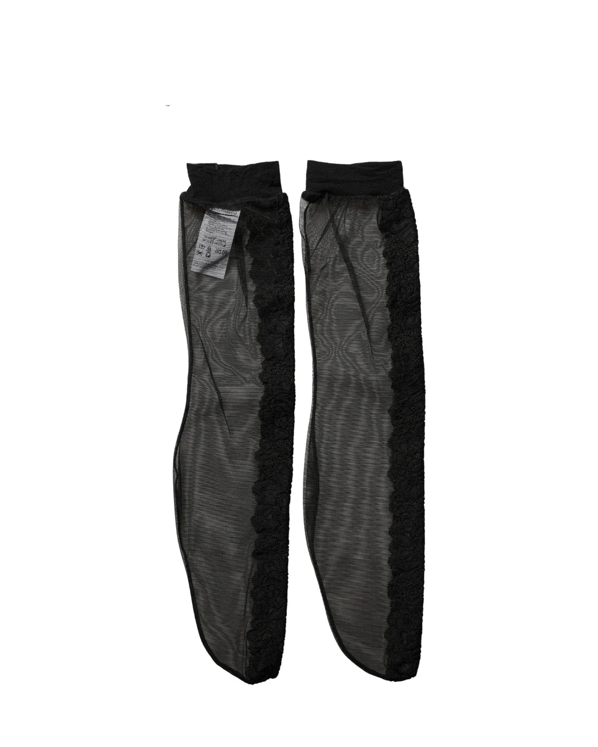 Dolce & Gabbana Dance Sock in black, Elastane — view 4